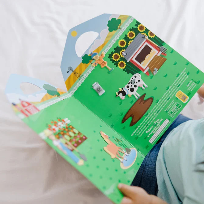 Melissa & Doug Puffy Sticker Play Set - On the Farm
