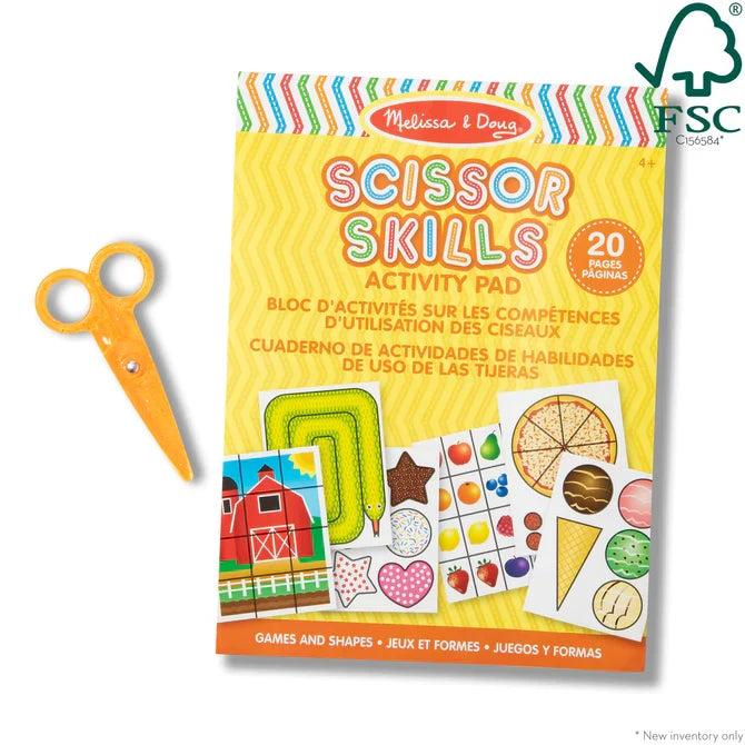 Melissa & Doug Scissor Skills - Games and Shapes