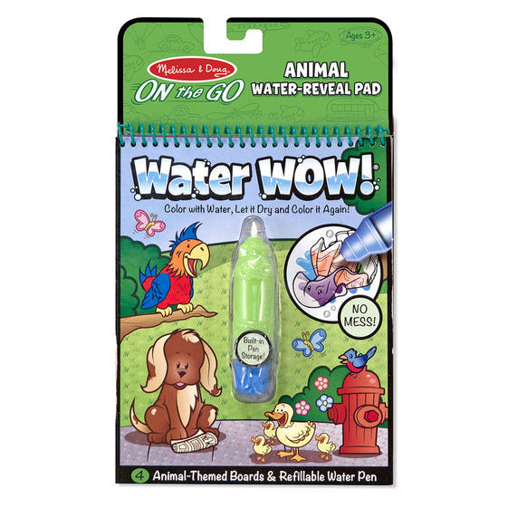 Melissa & Doug Water WOW! Water Reveal Pad - Animals