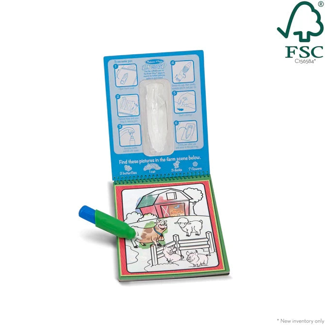Melissa & Doug Water WOW! Water Reveal Pad - Animals