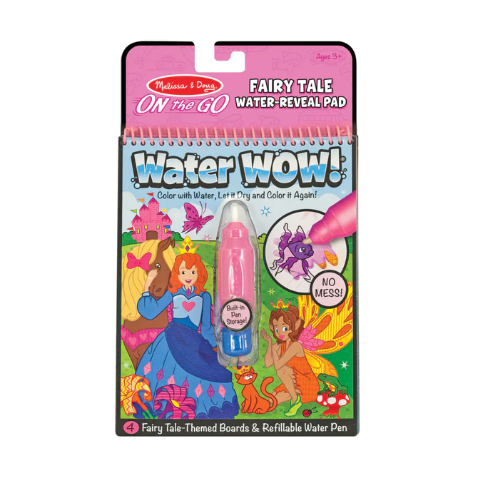 Melissa & Doug Water WOW! Water Reveal Pad - Fairy Tale