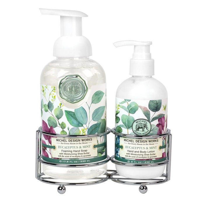 Michel Design Handcare Caddy Eucalpytus & Mint - Cardsmart & Gift