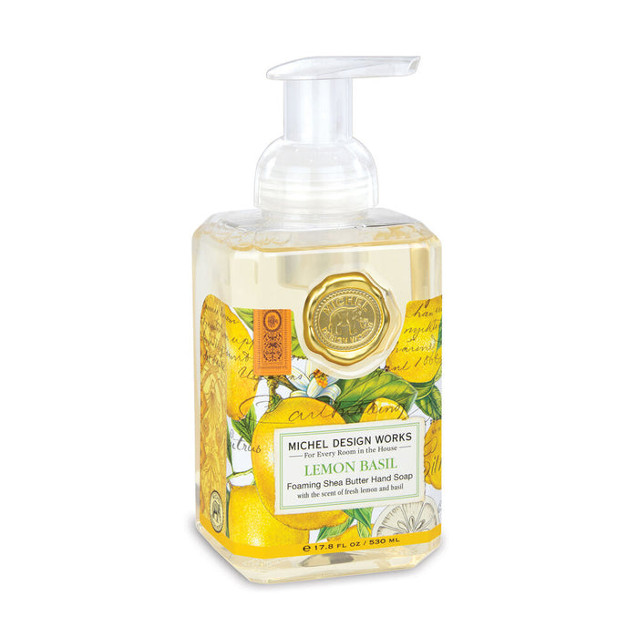 Michel Design Works Foaming Soap Lemon Basil - Cardsmart & Gift