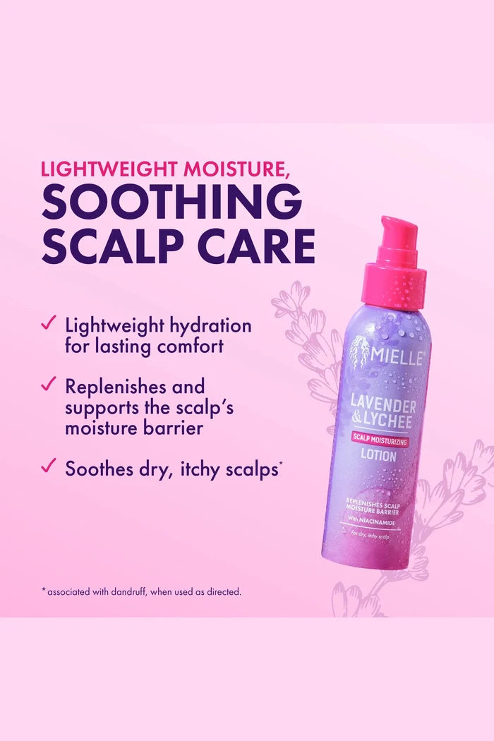 MIELLE LAVENDER & LYCHEE DAILY SCALP MOISTURIZING LOTION