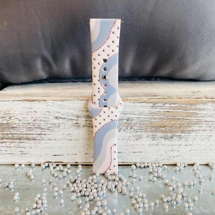 Milky Way Print Silicone Band For Fitbit Versa 1/2