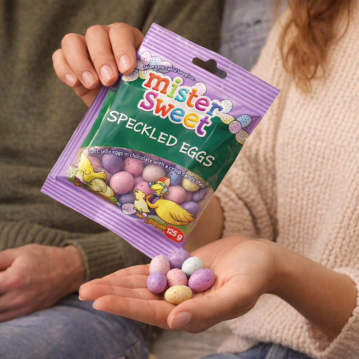 Mister Sweet - Speckled Eggs 125g Facebook Ad