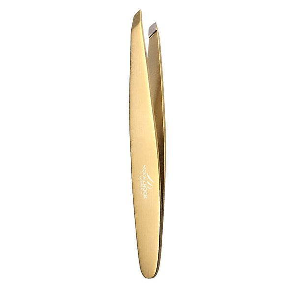 MODELROCK Gold Luxe - Professional Slanted Tweezer