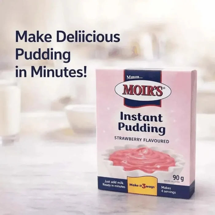 Moir's Instant Pudding Strawberry  90g Facebook Ad
