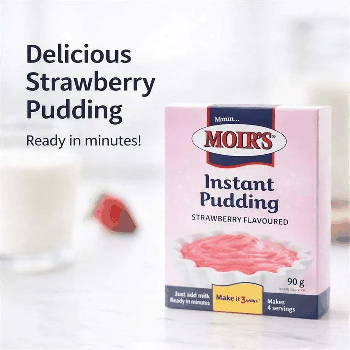 Moir's Instant Pudding Strawberry  90g Facebook Ad