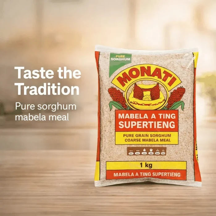 Monati Super Mabela Pure Grain Sorgham Supertieng (Course) - 1kg Facebook Ad