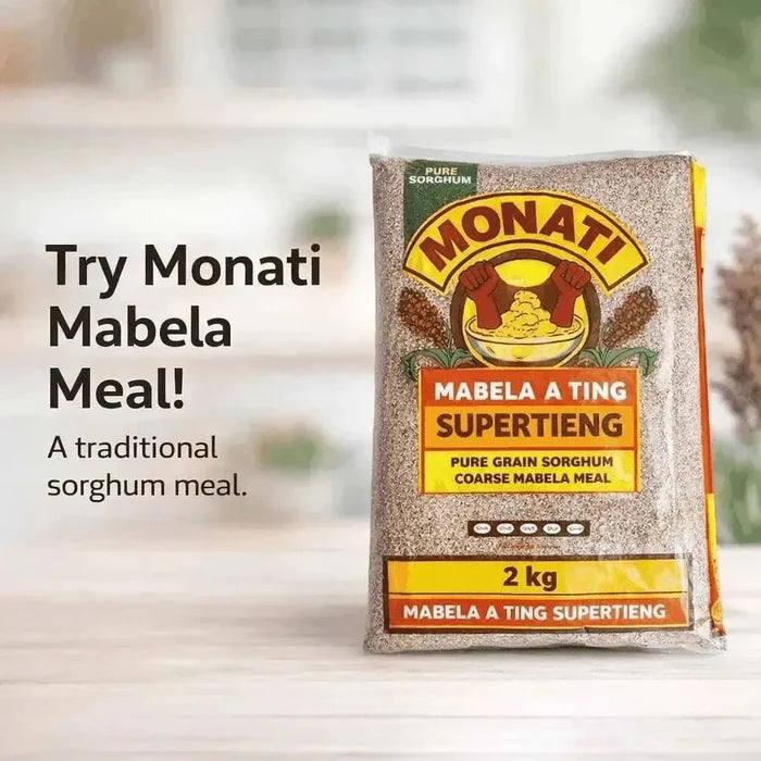 Monati Super Mabela Pure Grain Sorgham Supertieng (Course) - 2kg Facebook Ad