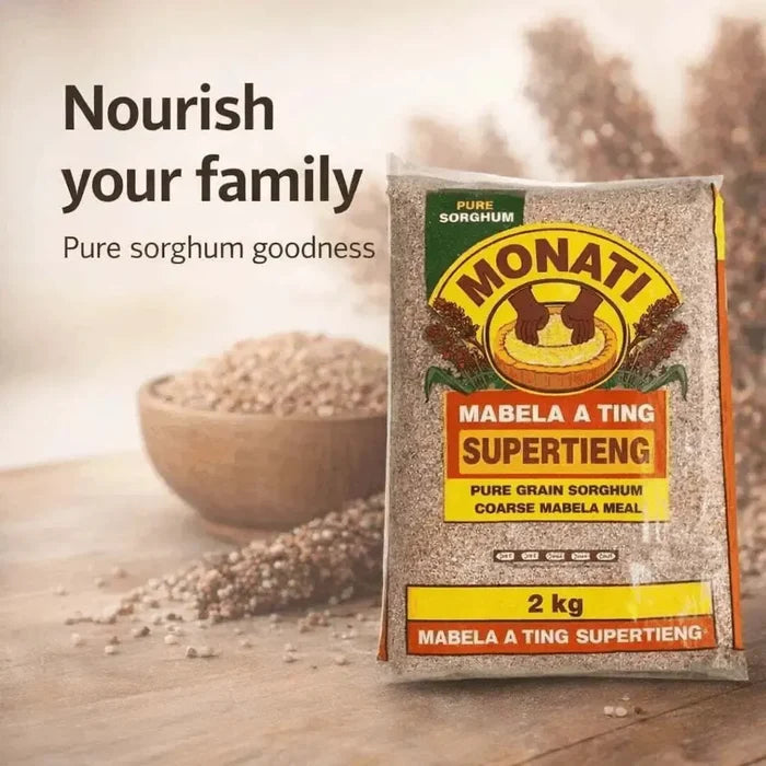 Monati Super Mabela Pure Grain Sorgham Supertieng (Course) - 2kg Facebook Ad