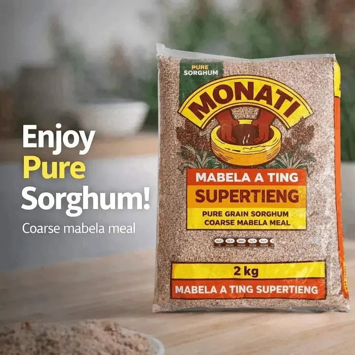 Monati Super Mabela Pure Grain Sorgham Supertieng (Course) - 2kg Facebook Ad