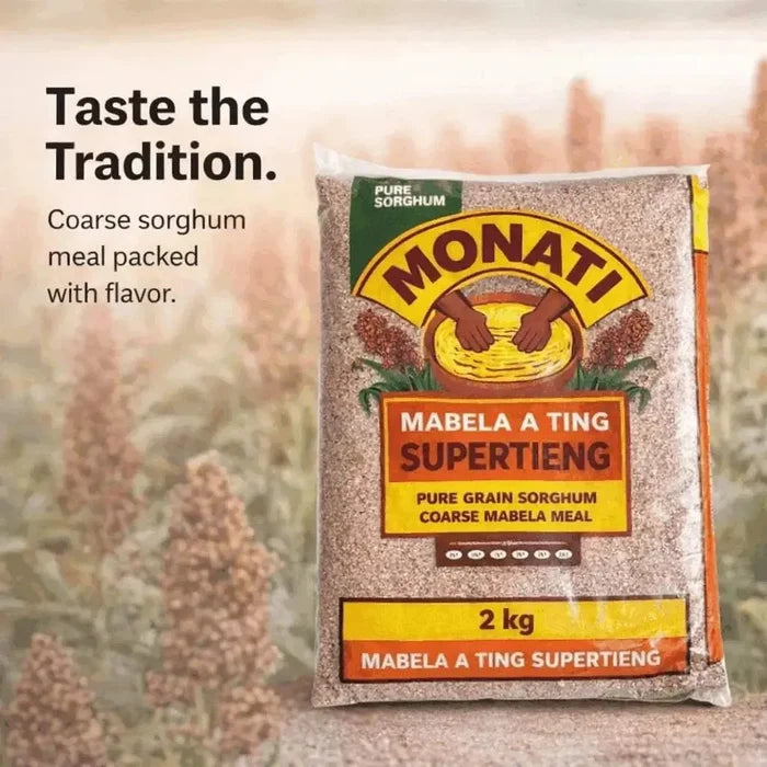 Monati Super Mabela Pure Grain Sorgham Supertieng (Course) - 2kg Facebook Ad