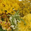Monochromatic Yellow DIY Flower Kit Up Close