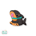 murphy the landshark 5 sticker