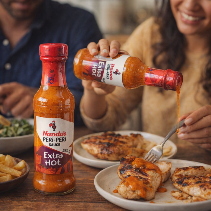 Nando's Peri Peri Extra HOT Sauce 250g Facebook Ad