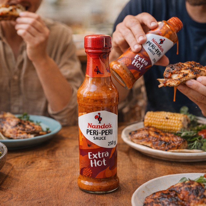 Nando's Peri Peri Extra HOT Sauce 250g Facebook Ad