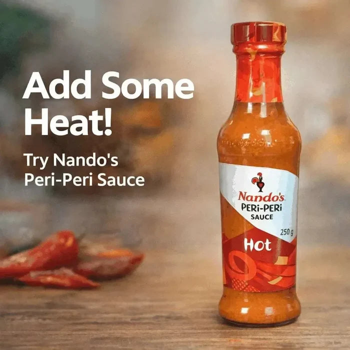 Nando's Peri-Peri HOT Sauce - 250g Facebook Ad
