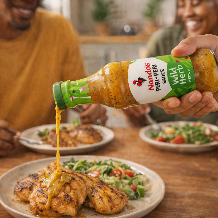 Nando's Peri Peri Wild Herb MEDIUM Sauce 250ml Facebook Ad