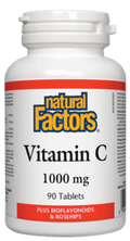 Natural Factors: Vitamin C 1000 mg plus Biofavanoids & Rosehips