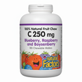 Natural Factors: Vitamin C 500 mg 180 Chewable Wafers