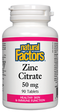 Natural Factors: Zinc Citrate