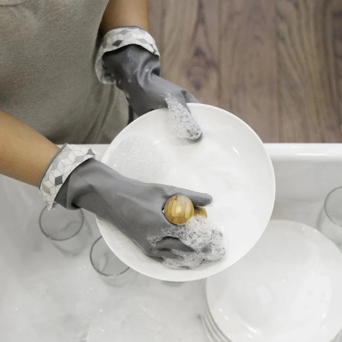 Natural Latex Cleaning Gloves