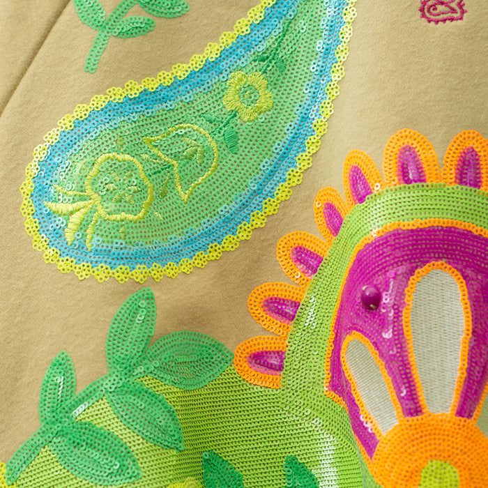 Neon Paisley Sweatshirt #SP26048
