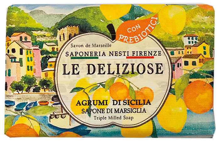 Nesti Dante Le Deliziose Agrumi di Sicilia Bar Soap 150g