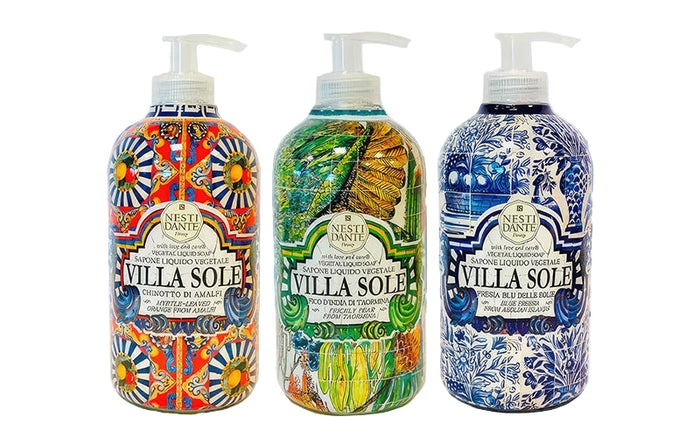 Nesti Dante Villa Sole Collezione 3 Liquid Hand Soaps