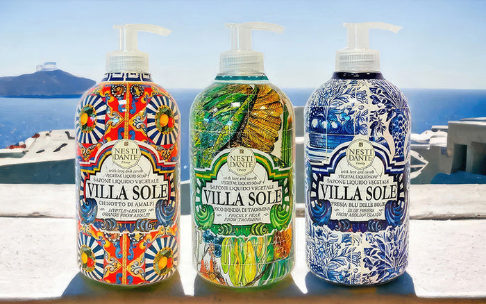 Nesti Dante Villa Sole Collezione 3 Liquid Hand Soaps