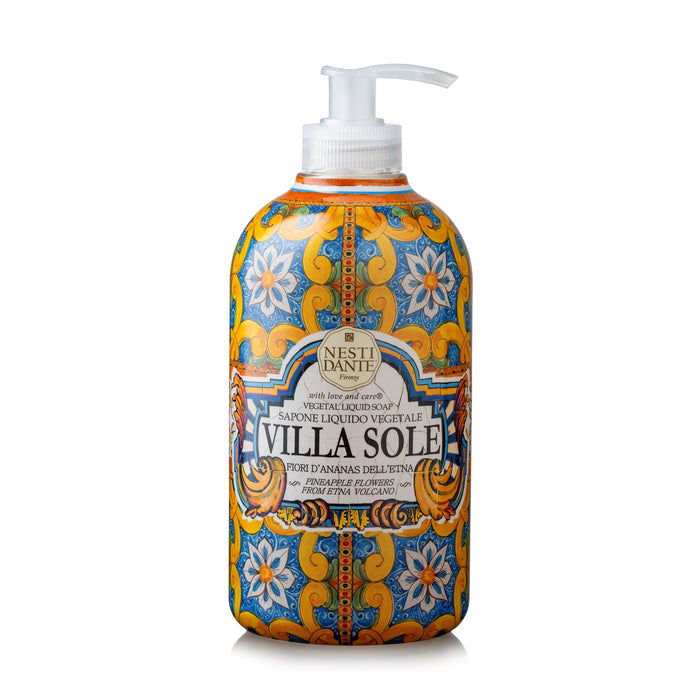 Nesti Dante Villa Sole Pineapple Flowers from Etna Liquid Soap 500 ml