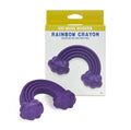 *NEW* Kid Made Modern Shaped Crayons - Purple Rainbow