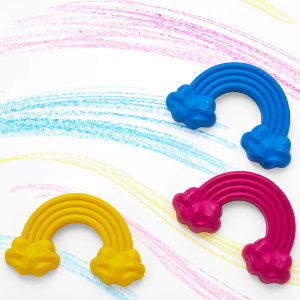 *NEW* Kid Made Modern Shaped Crayons - Three Rainbows