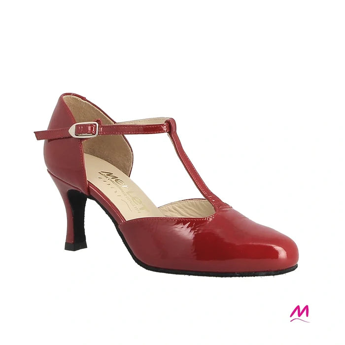 Nina Closed Toe T-Strap Ballroom Shoe