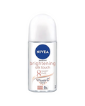 Nivea Brightening Silk Touch 8 Super Food Vitamin C Kaolin Deodorant Roll-On, 50 ml