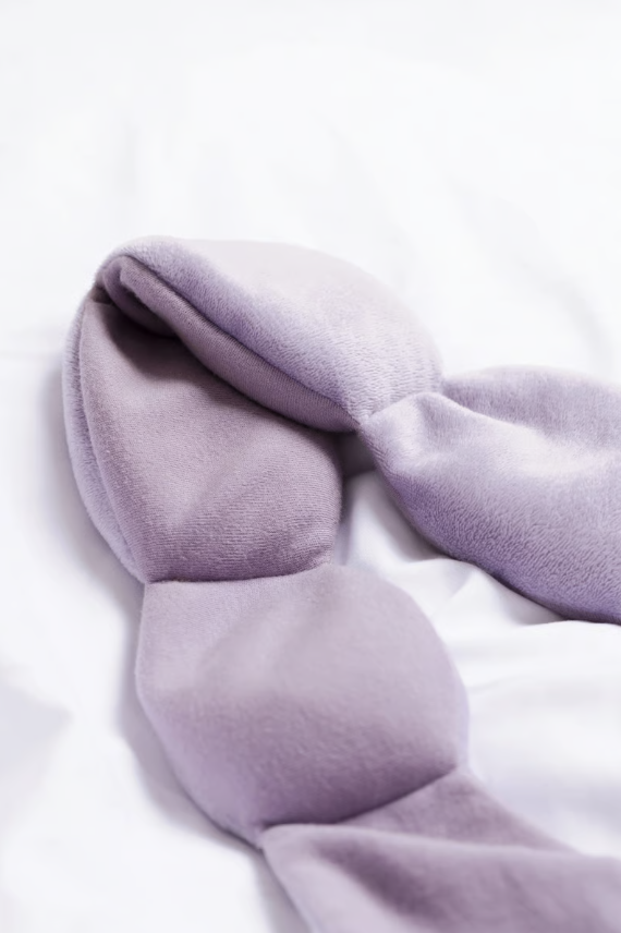 Nodpod Sleep Mask - The Weighted Blanket For Your Eyes, Calming Eyemask for Deep Sleep, Side-Sleeping Friendly, 100% Blackout, Patented Strap-Free Design