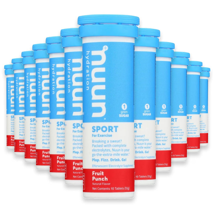 Nuun Sport Electrolyte Tablets Fruit Punch - 10ct - 48 Pack