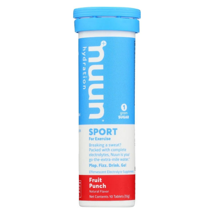 Nuun Sport Electrolyte Tablets Fruit Punch - 10ct - 48 Pack