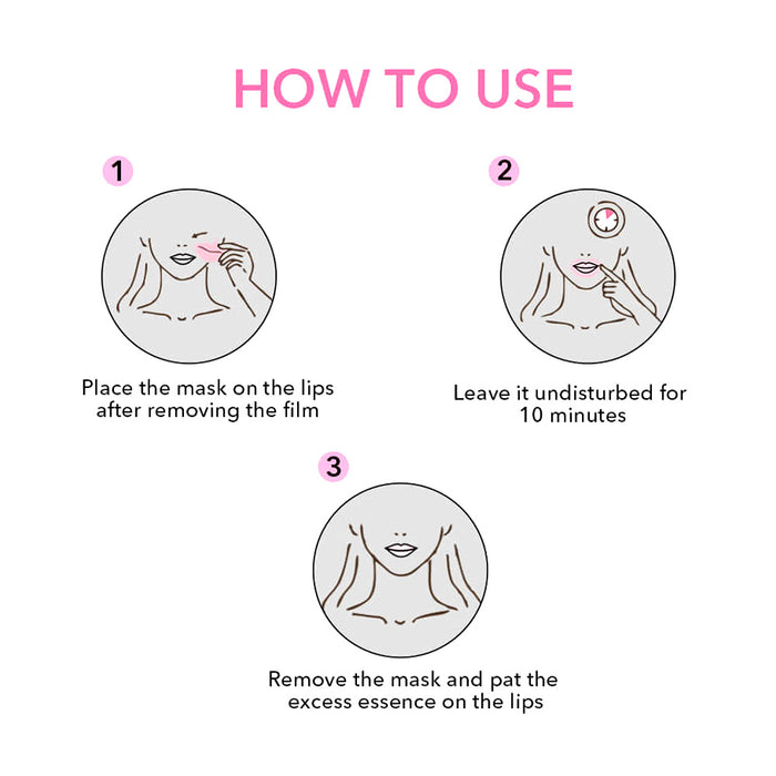 O3+ Lip Exfoliator Enzyme Mask 5g- Pack of 3