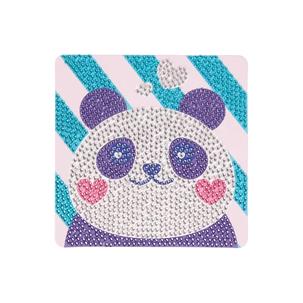 Ooly Razzle Dazzle DIY Mini Gem Art Kit - Pretty Panda