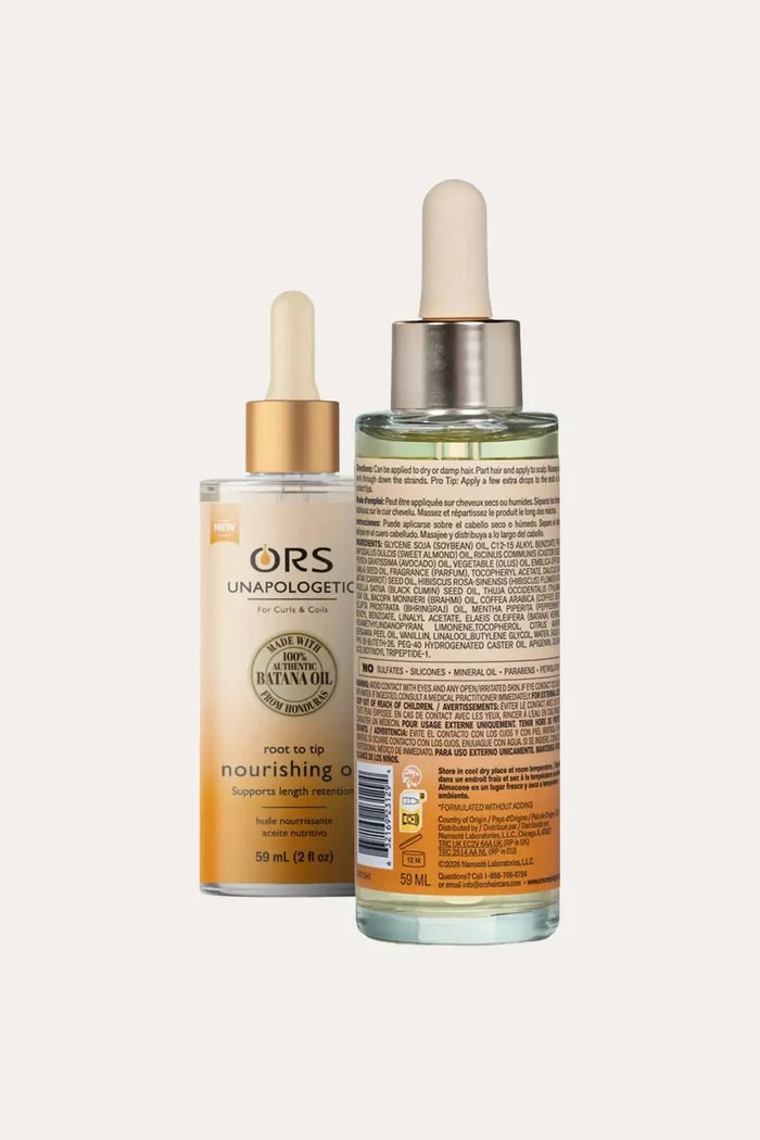 ORS UNAPOLOGETIC ROOT TO TIP NOURISHING OIL 2oz ORS