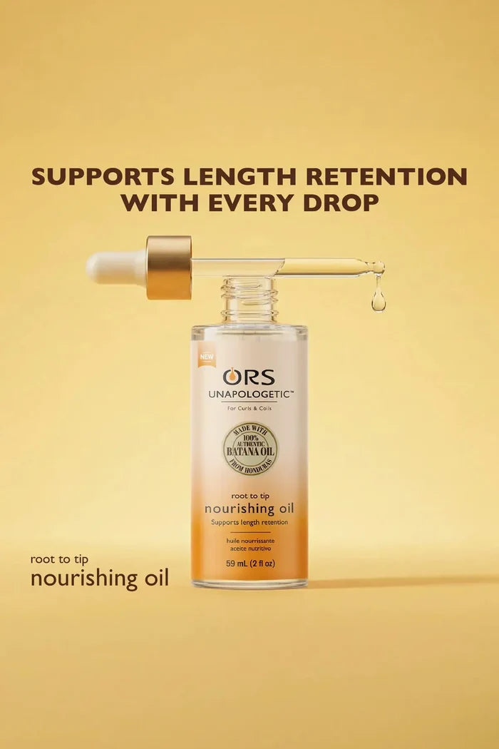 ORS UNAPOLOGETIC ROOT TO TIP NOURISHING OIL 2oz ORS