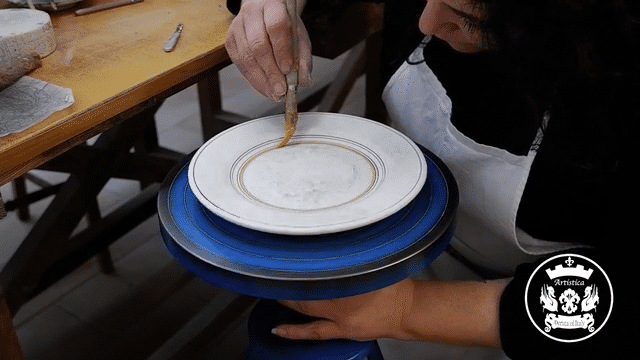 ORVIETO RED ROOSTER: Charger Buffet Platter