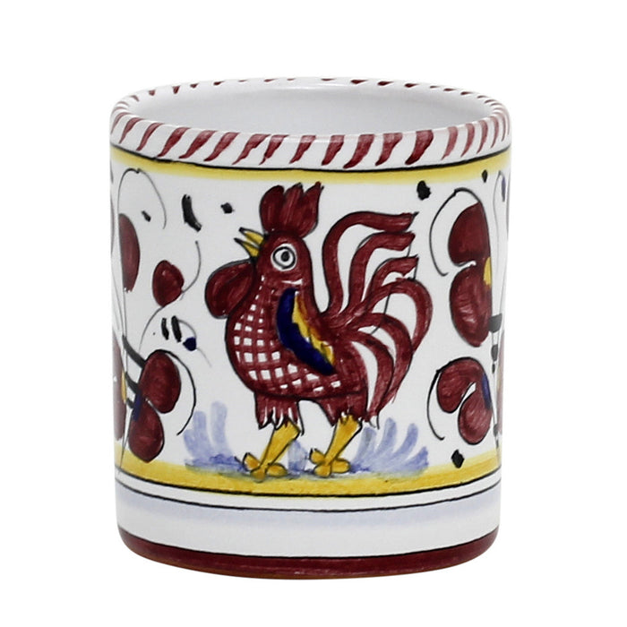 ORVIETO RED ROOSTER: Mug (10 Oz.)