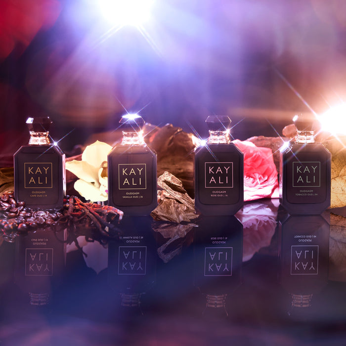 set of 4 oudgasm fragrances