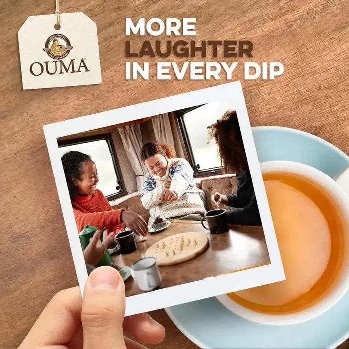 Ouma Rusks Buttermilk sliced 450g pack, traditional South African toasted bread for tea and coffee