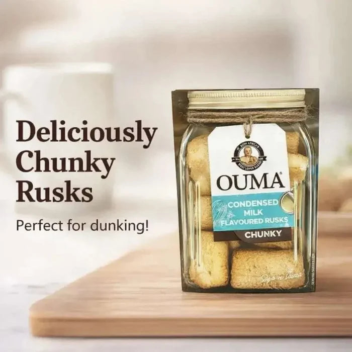 Ouma Condensed Milk Rusks 500g promotional image