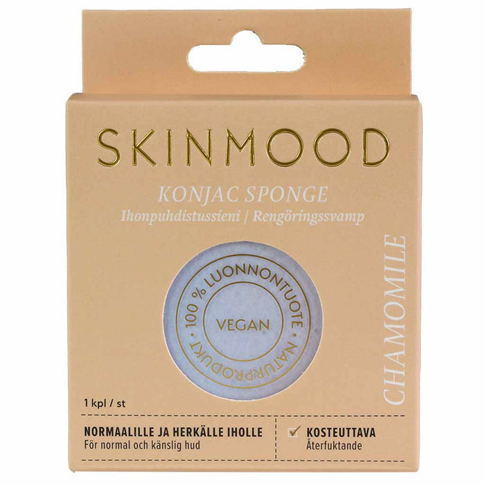 Outlet SkinMood Konjac Kamomilla Kasvosieni Herkälle Iholle